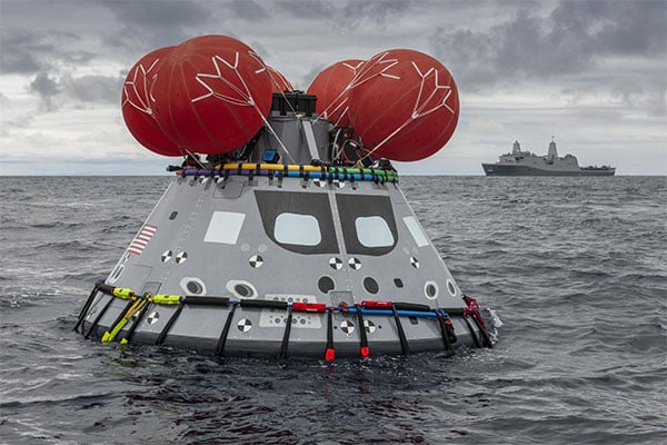 Artemis I Underway Recovery Test 8 (URT-8)